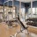 a gym with exercise equipment